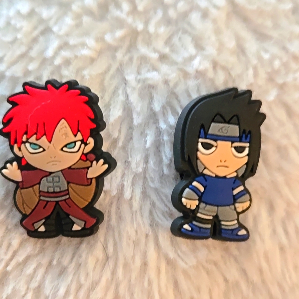 Naruto charms for crocs